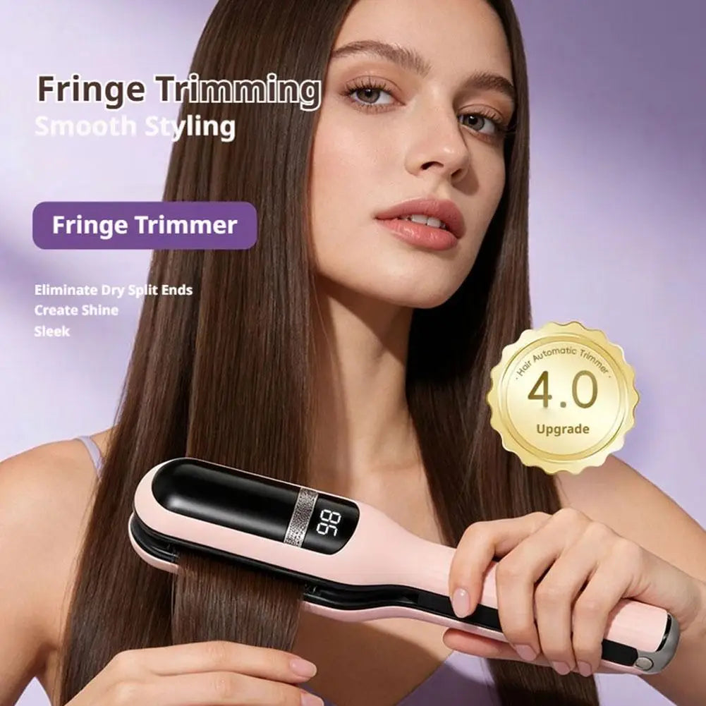 Cordless Automatic Split End Hair Trimmer for Women Split Ends Remover Dry Damaged Brittle Hair Home Use Styling Cutting Tool